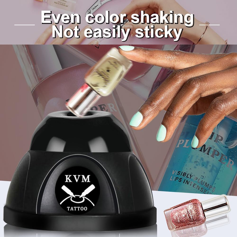 Mini Vortex Mixer Tattoo Ink Pigment Mixer Powerful Swirl Shake Mixer for Acrylic Pigments Nail Polish Mascara Adhesives