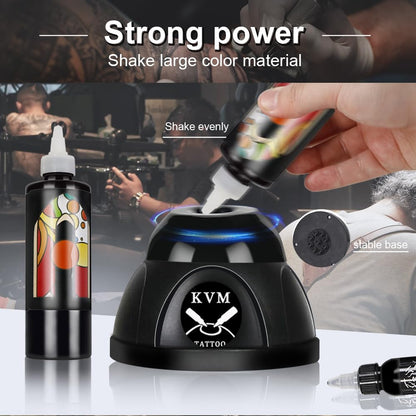 Mini Vortex Mixer Tattoo Ink Pigment Mixer Powerful Swirl Shake Mixer for Acrylic Pigments Nail Polish Mascara Adhesives
