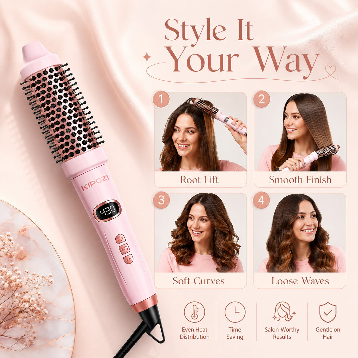Avena LuxeLift Thermal Brush
