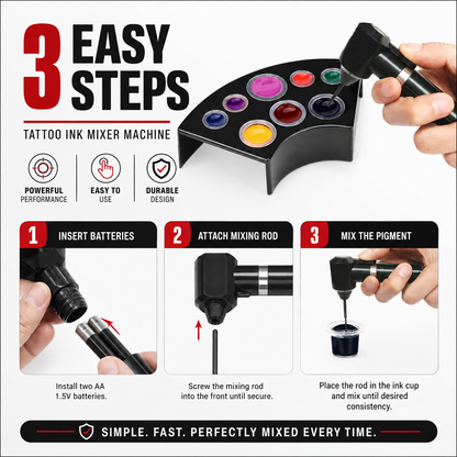 Avreno InkBlend Pro™ Electric Pigment Mixer Kit D